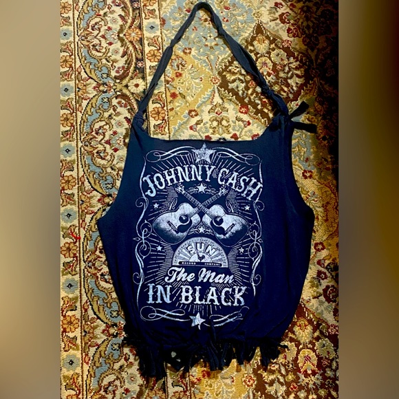 Johnny Cash T-shirt Tote - Picture 1 of 2